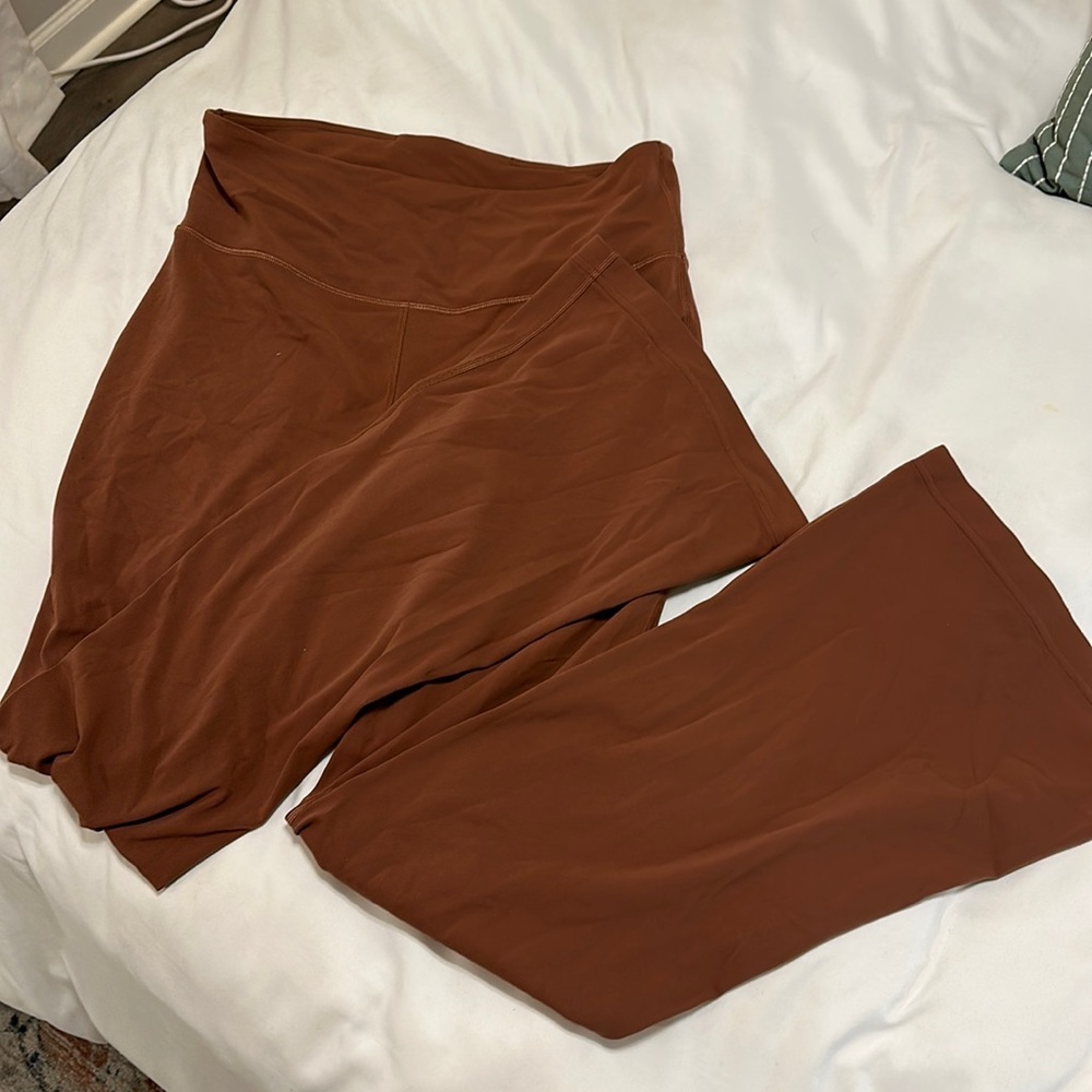 Lululemon flared leggings size 14
